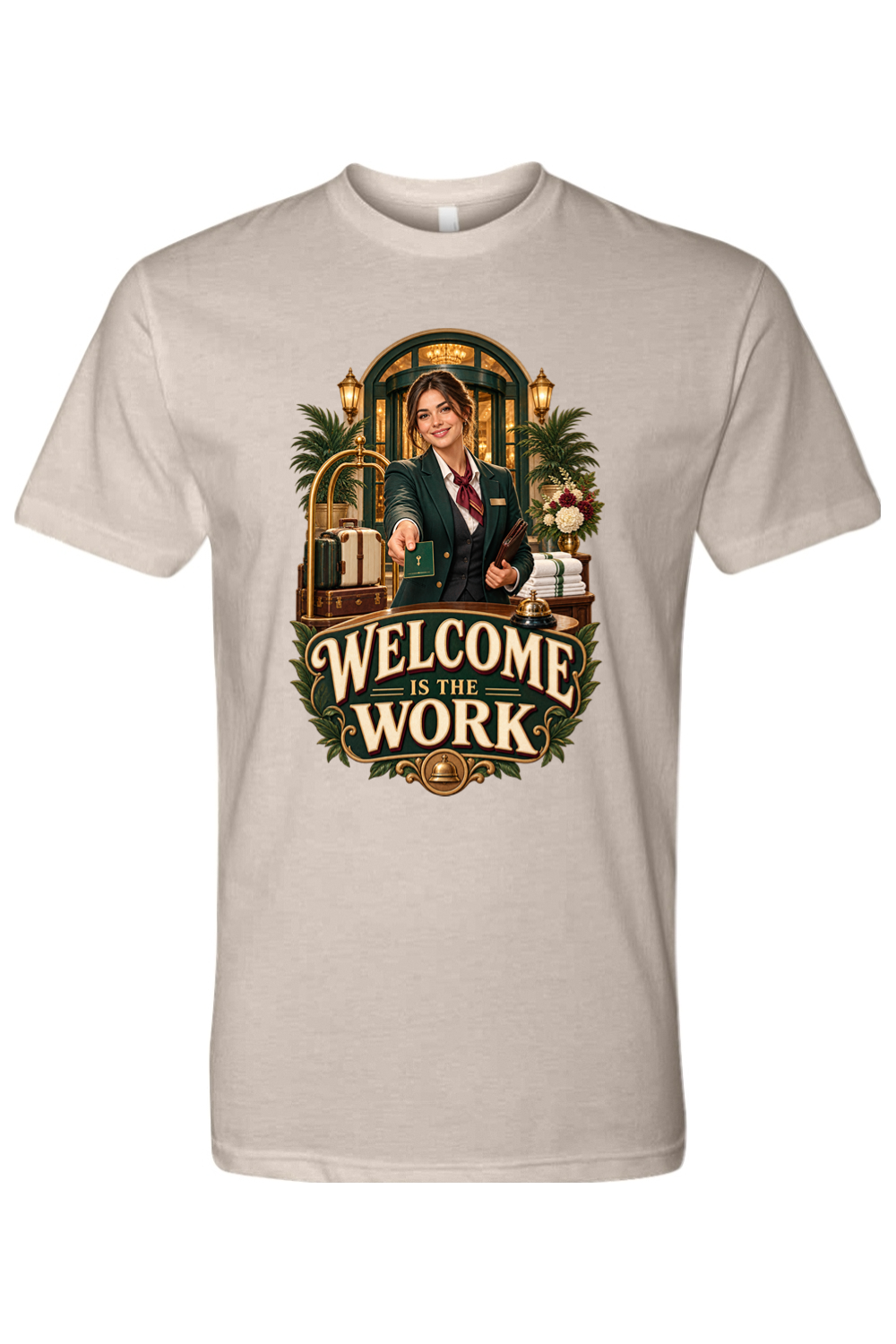 WELCOME IS THE WORK - T-Shirt 6