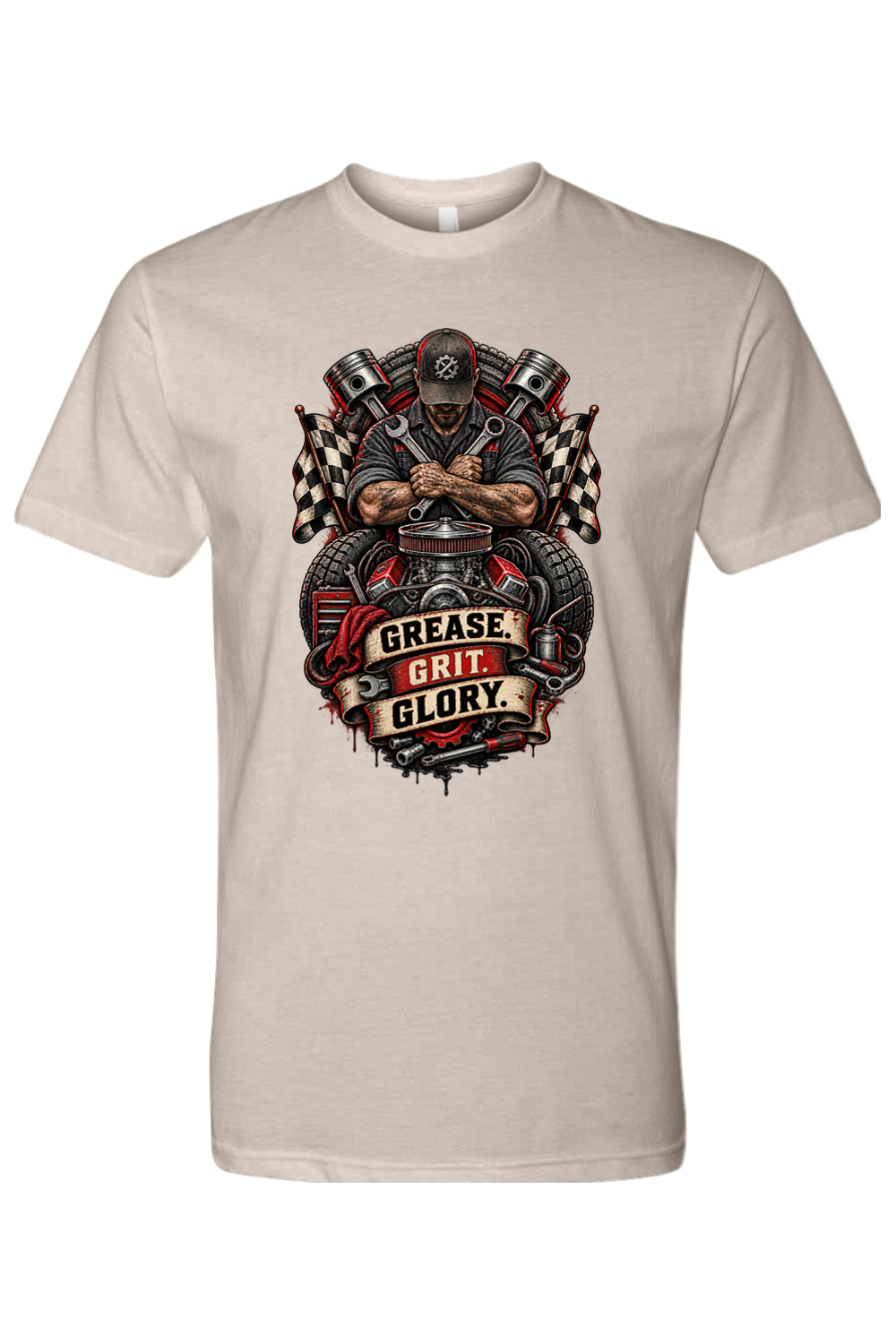 GREASE GRIT GLORT - T-Shirt 8