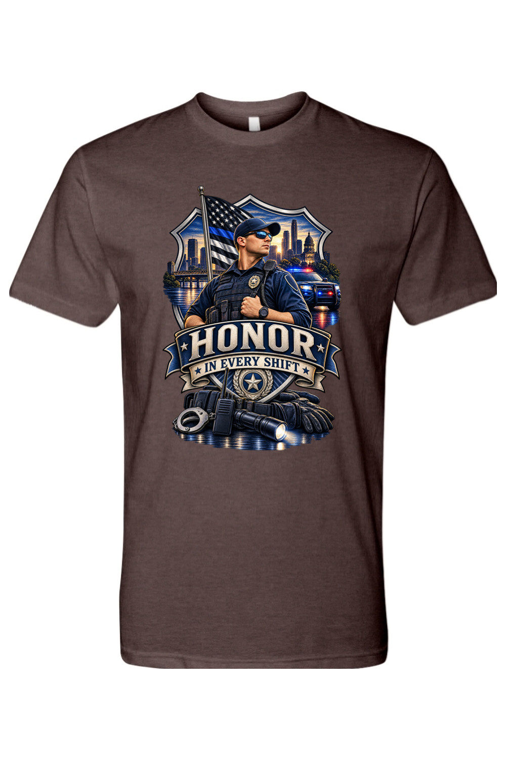 HONOR IN EVERY SHIFT - T-Shirt 4