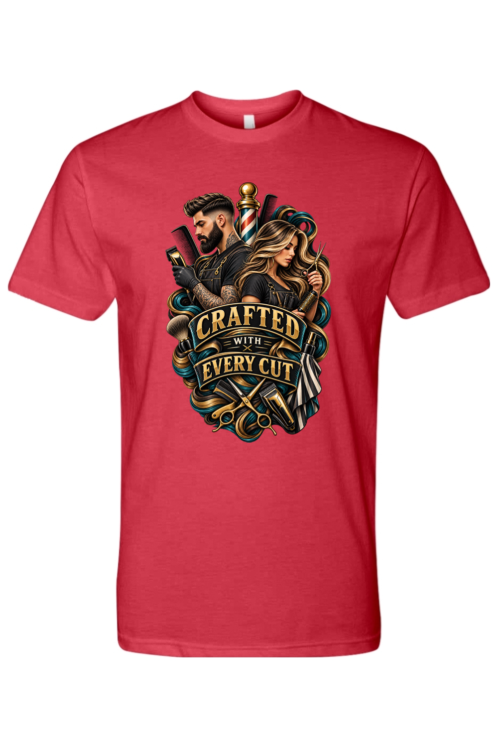 CRAFTED WITH EVERY CUT - T-Shirt 6
