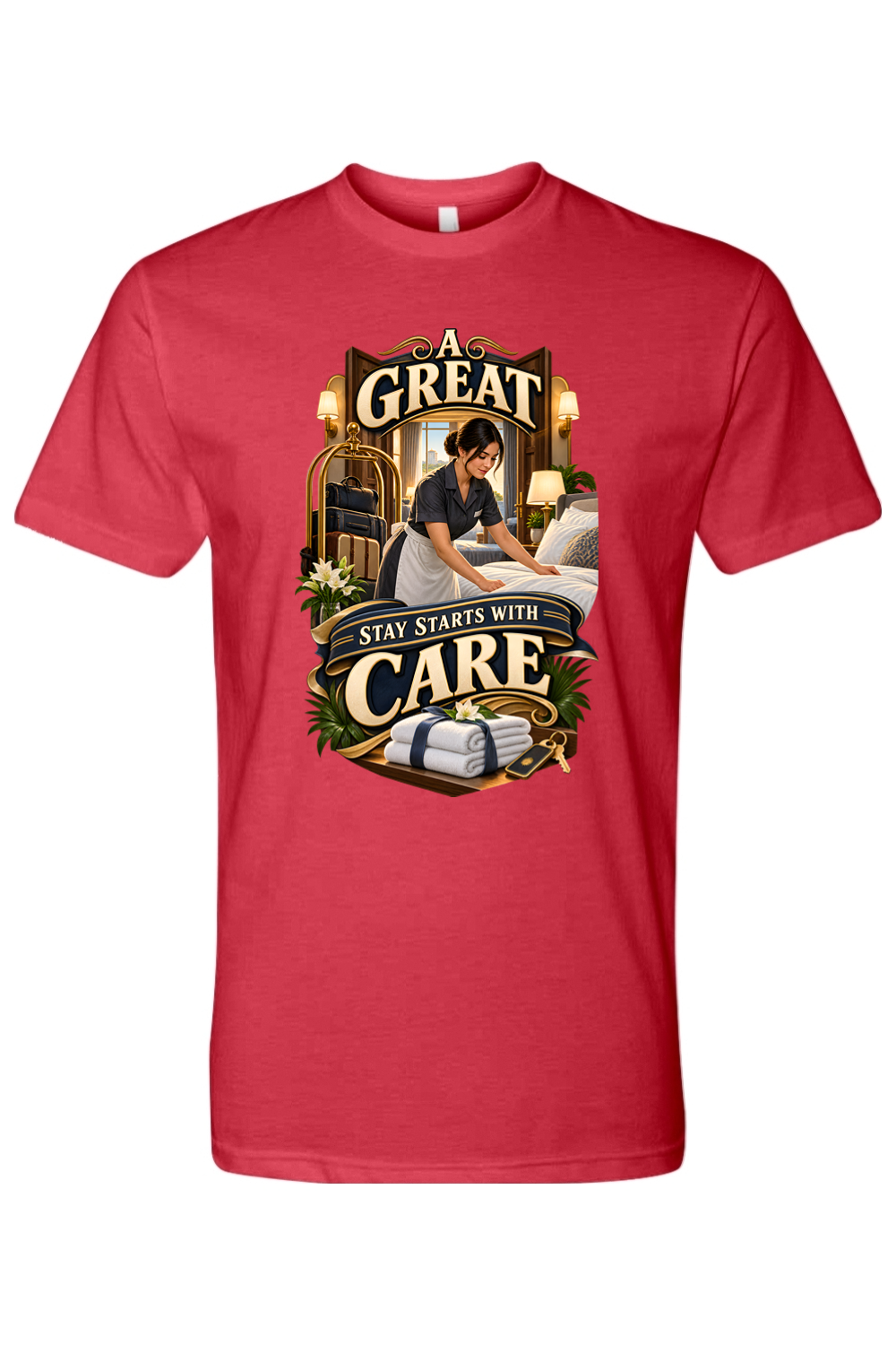 A GREAT STAY STARTS WITH CARE - T-Shirt 6