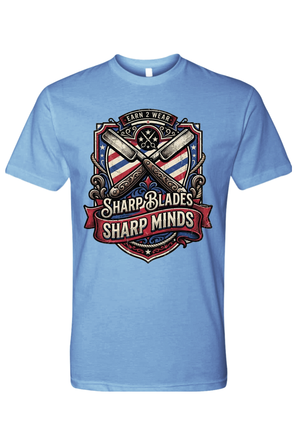 SHARP BLADES SHARP MINDS - T-SHIRT 6
