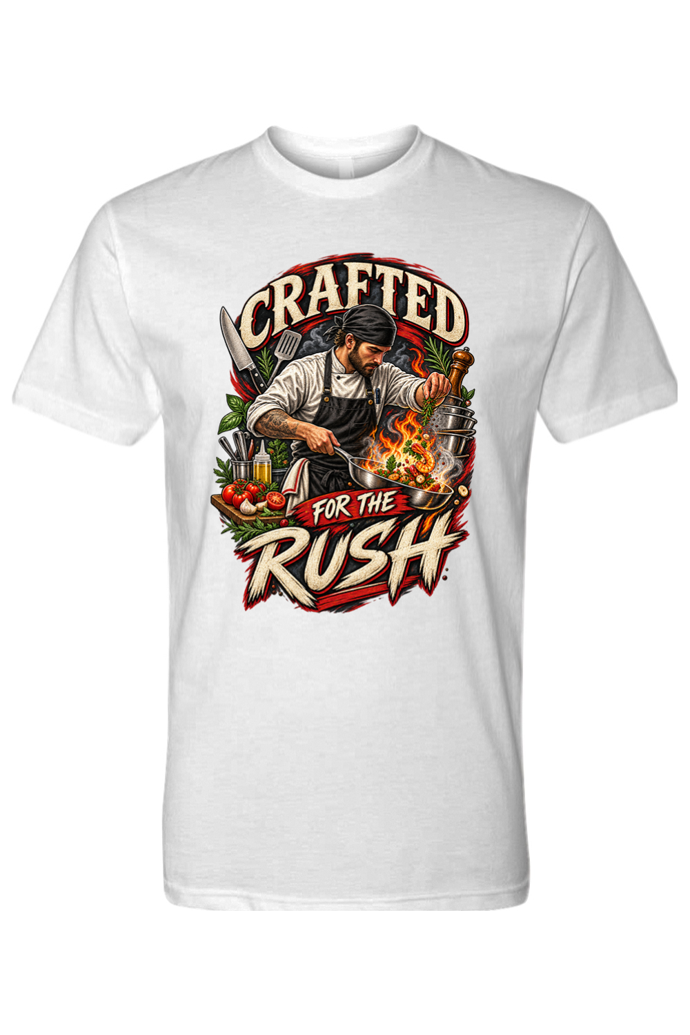 CRAFTED FOR THE RUSH - T-Shirt