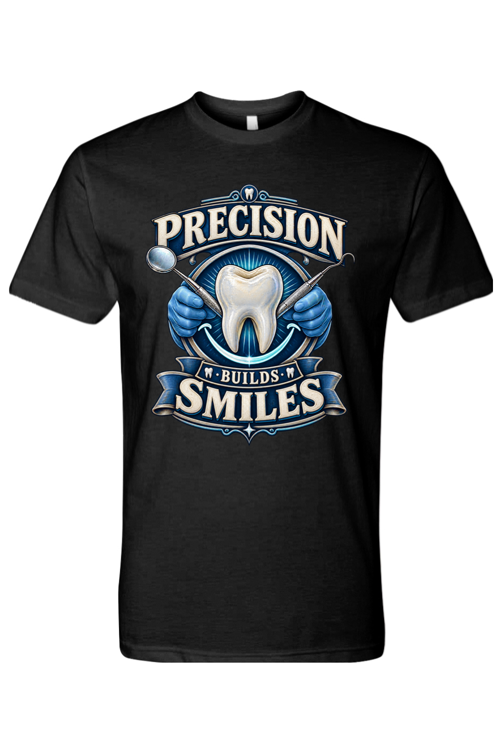 PRECISION BUILDS SMILES - T-Shirt 2