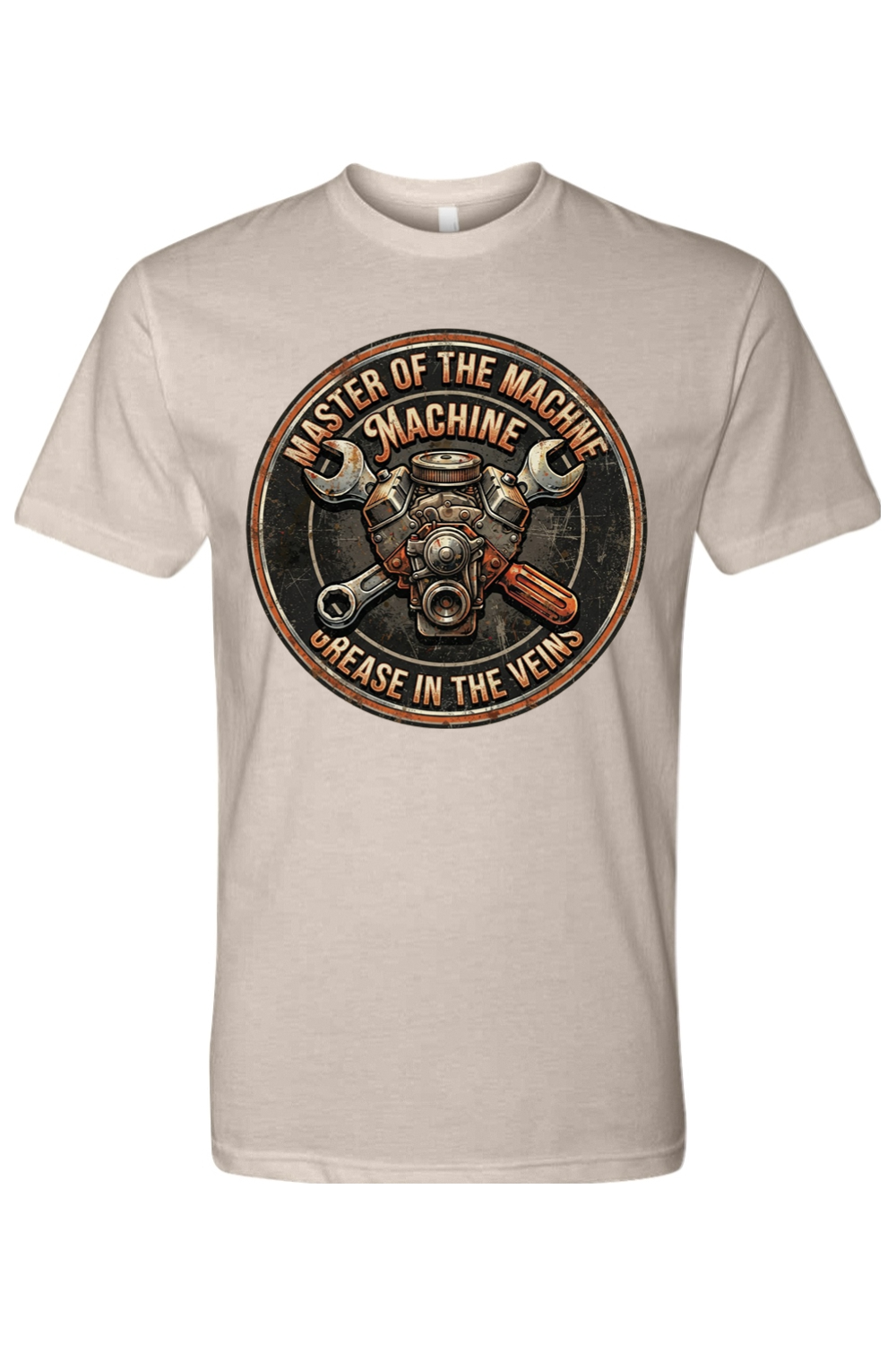 MASTER OF THE MACHINE - GREASE IN THE VEINS - T-Shirt 7