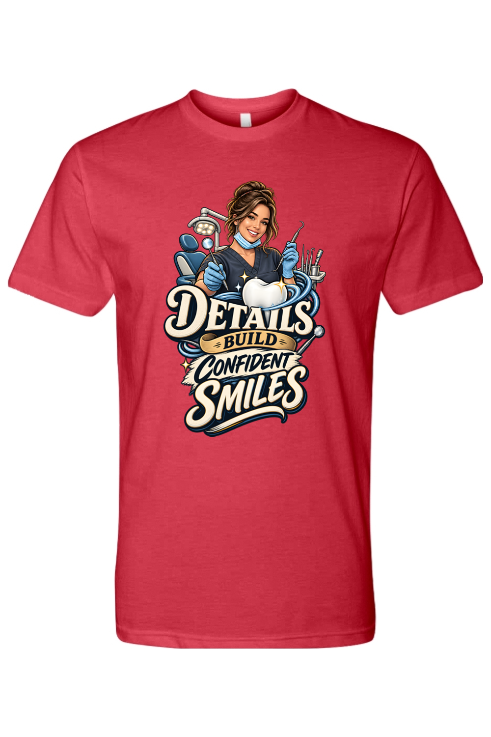 DETAILS BUILD CONFIDENT SMILES - T-Shirt 5