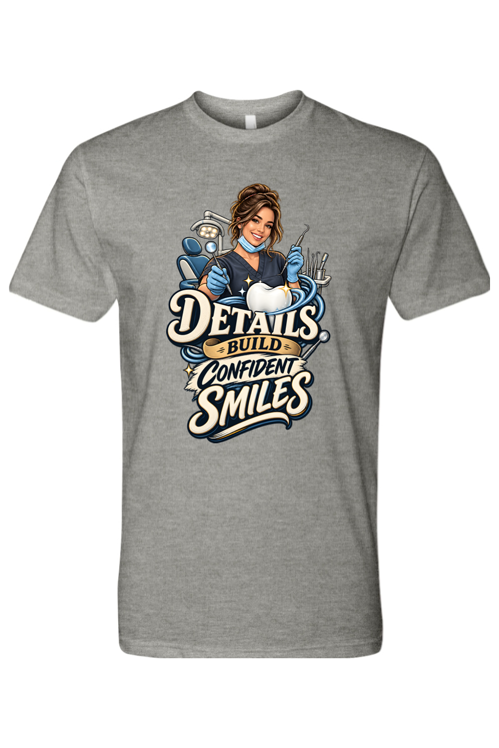 DETAILS BUILD CONFIDENT SMILES - T-Shirt 3