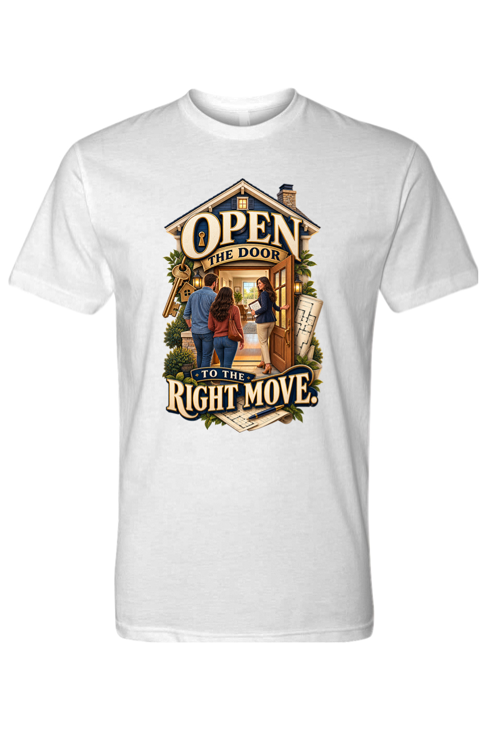 OPEN THE DOOR - TO THE RIGHT MOVE - T-Shirt