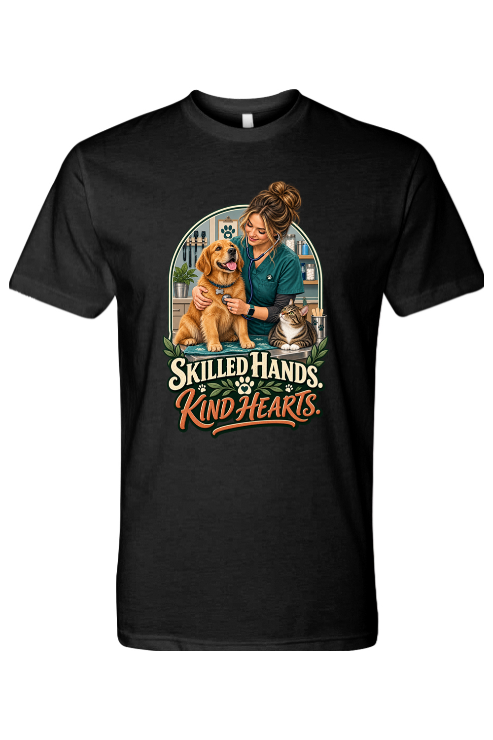 SKILLED HANDS. KIND HEARTS - T-Shirt 2