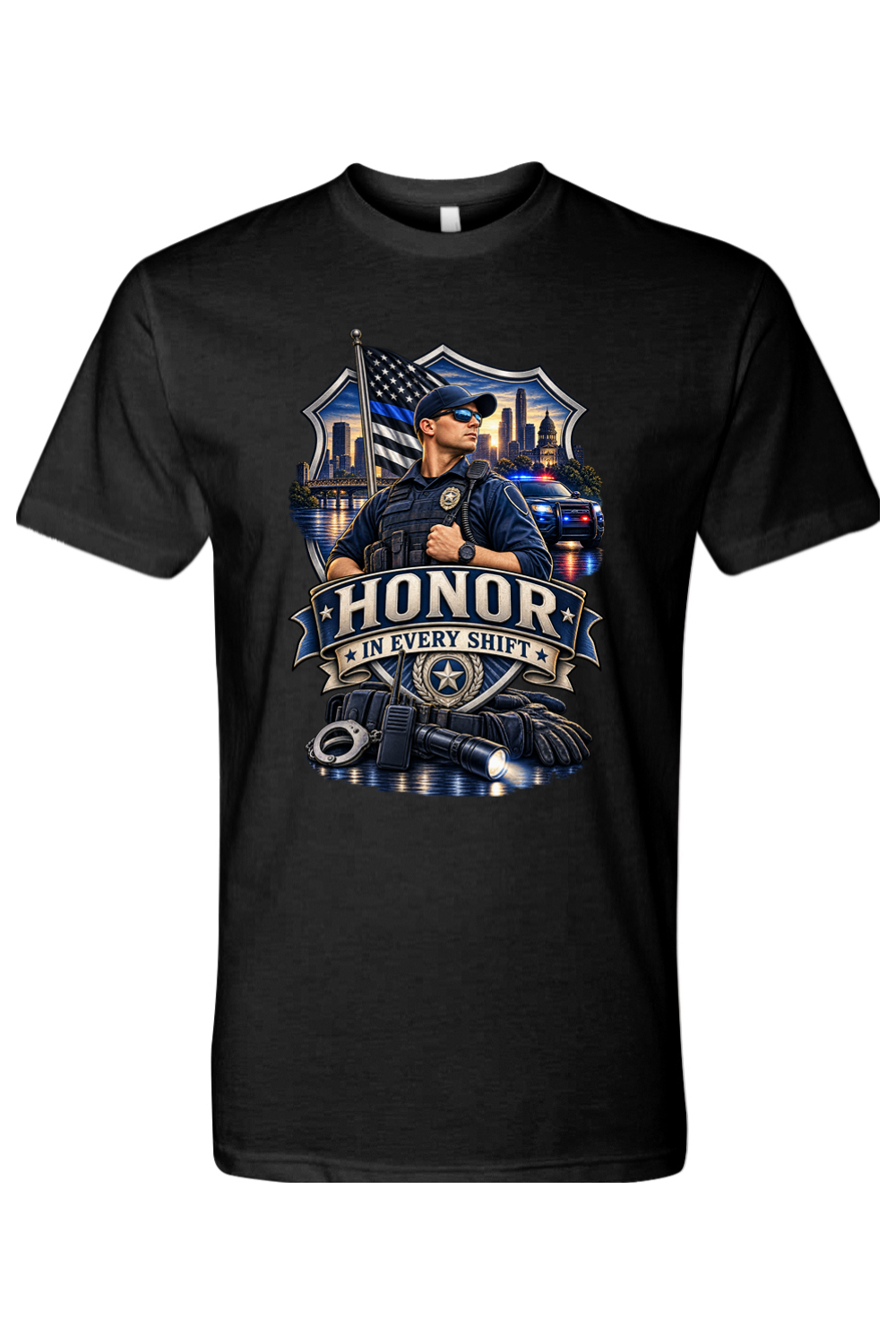 HONOR IN EVERY SHIFT - T-Shirt 2