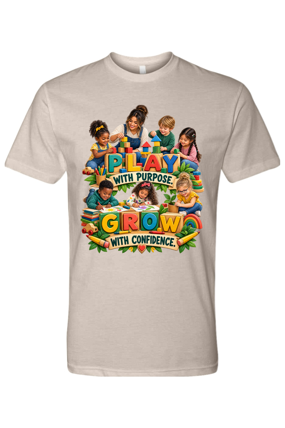 PLAY WITH PURPOSE - GROW WITH CONFIDENCE - T-Shirt 9