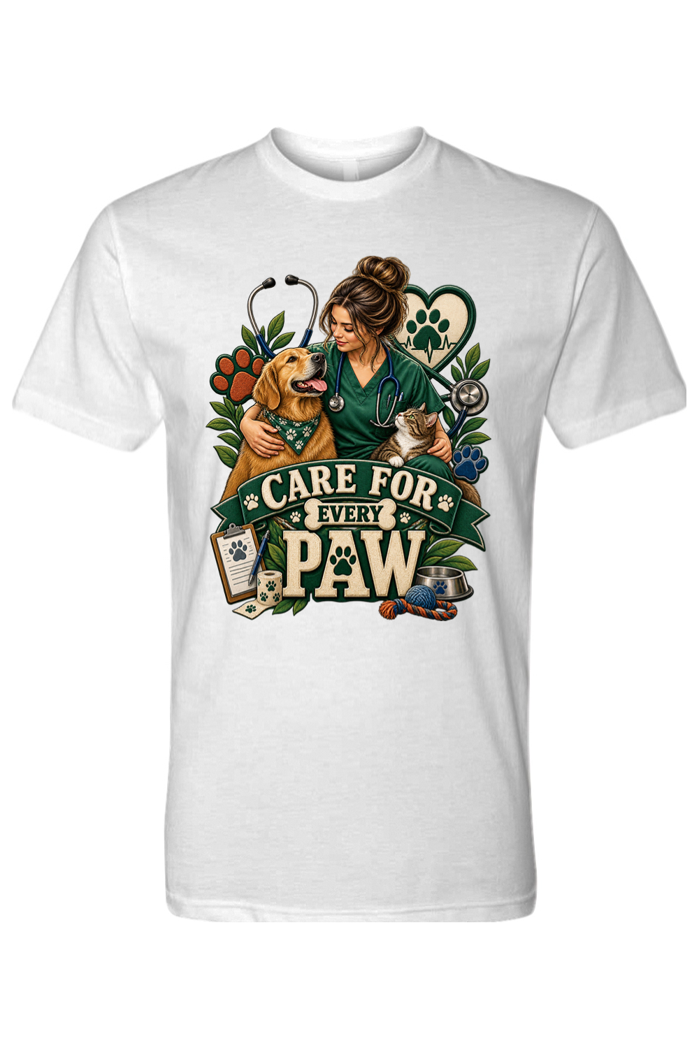 CARE FOR EVERY PAW - T-Shirt
