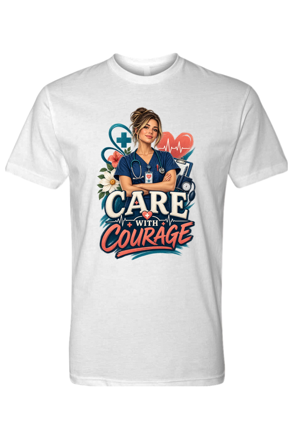CARE WITH COURAGE - T-Shirt