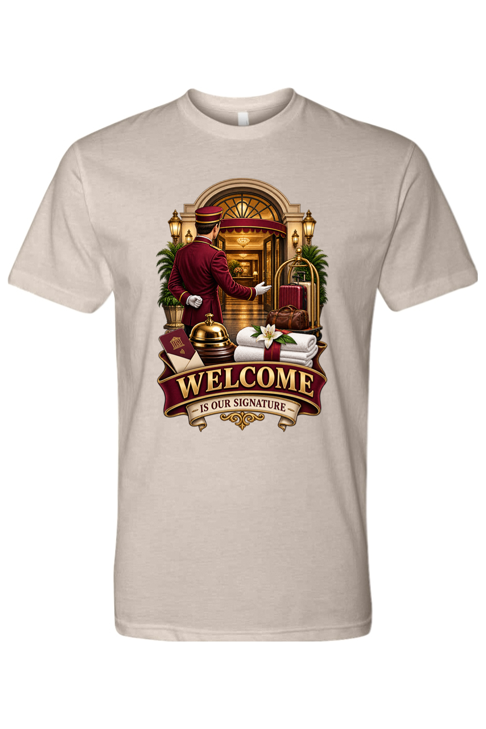 WELCOME IS OUR SIGNATURE - T-Shirt 6
