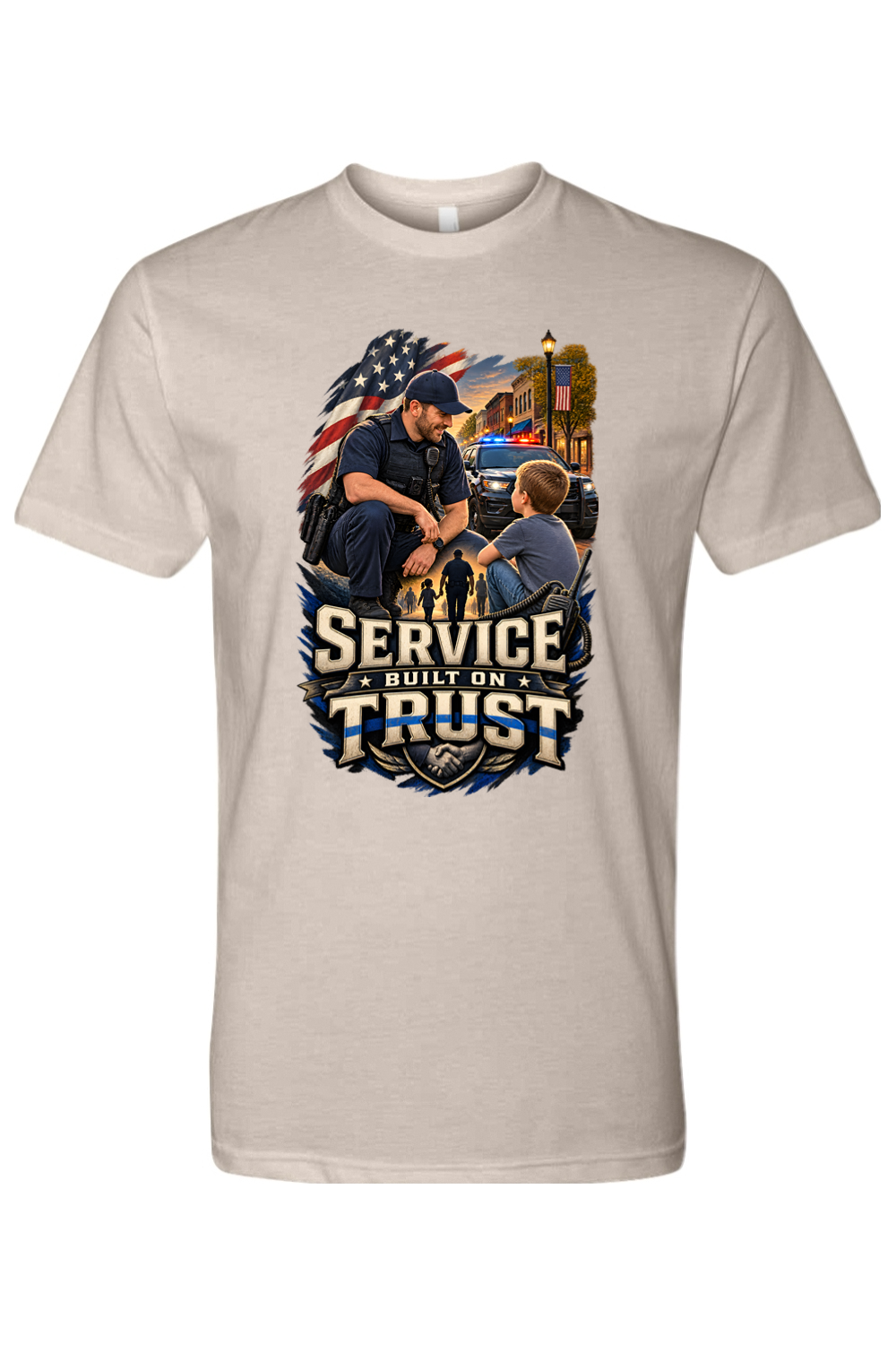 SERVICE BUILT ON TRUST - T-Shirt  7