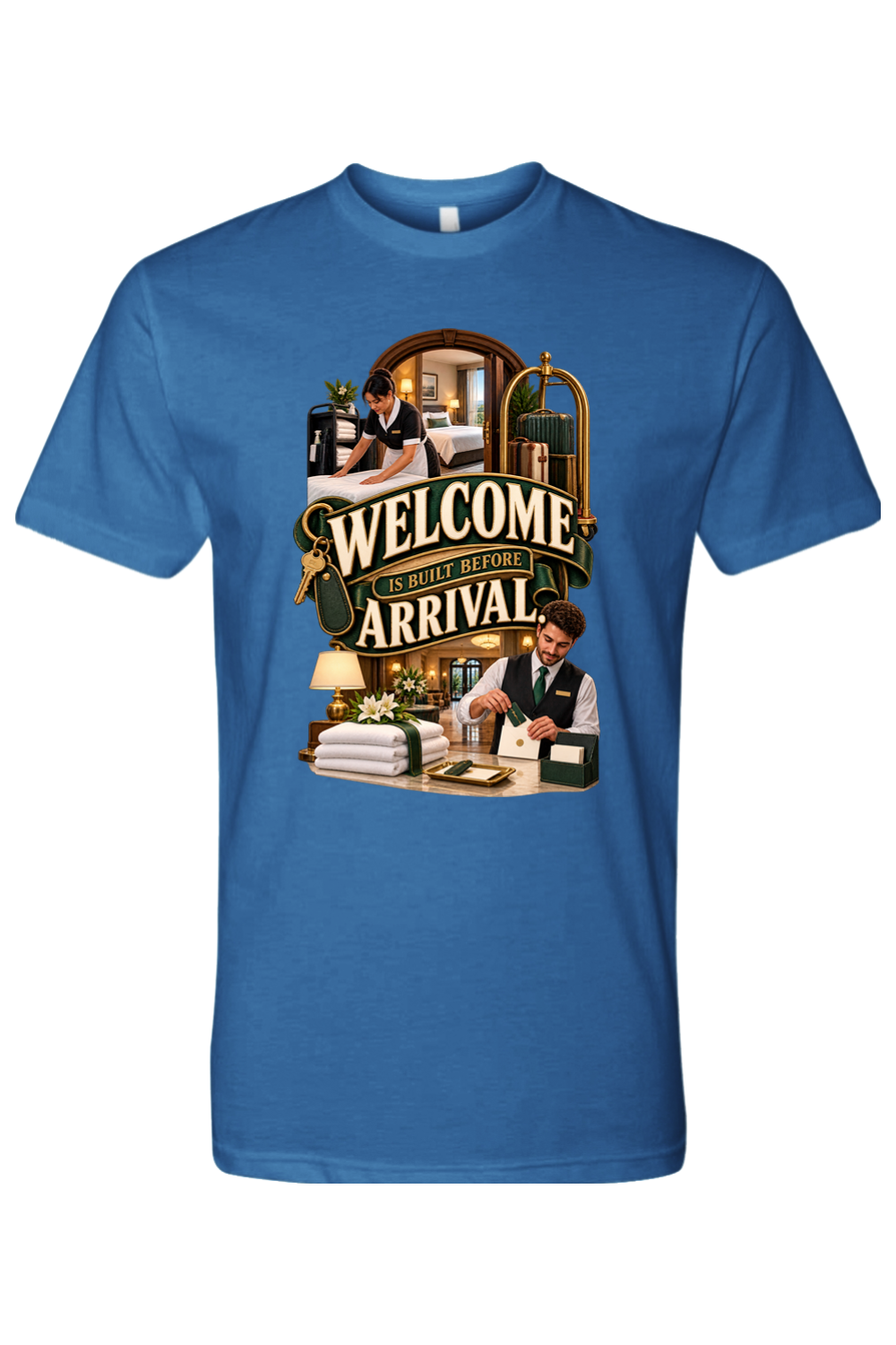 WELCOME IS BUILT BEFORE ARRIVAL - T-Shirt 7