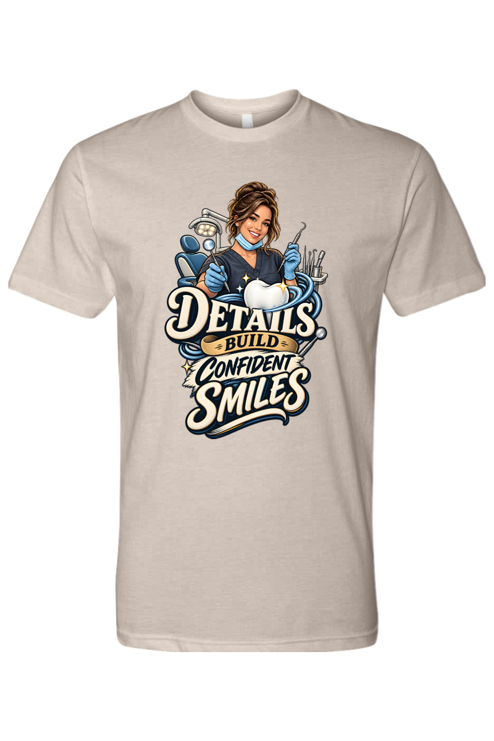 DETAILS BUILD CONFIDENT SMILES - T-Shirt 6