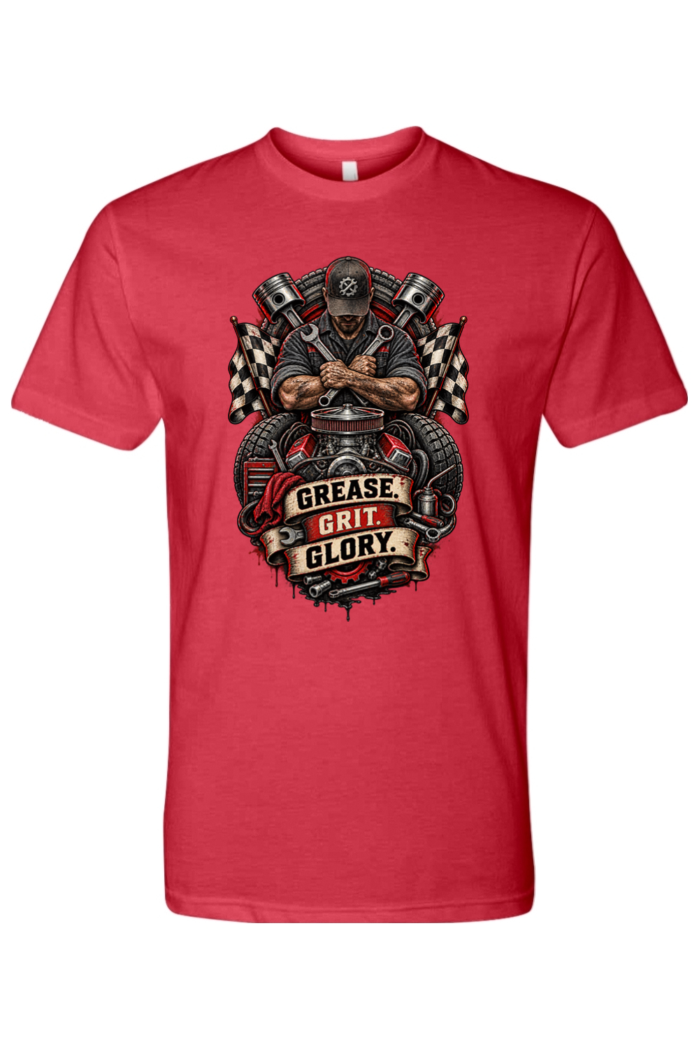GREASE GRIT GLORT - T-Shirt 7