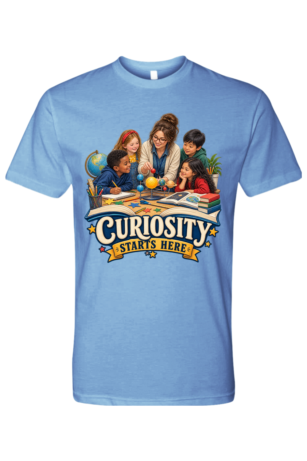 CURIOSITY STARTS HERE - T-Shirt 5