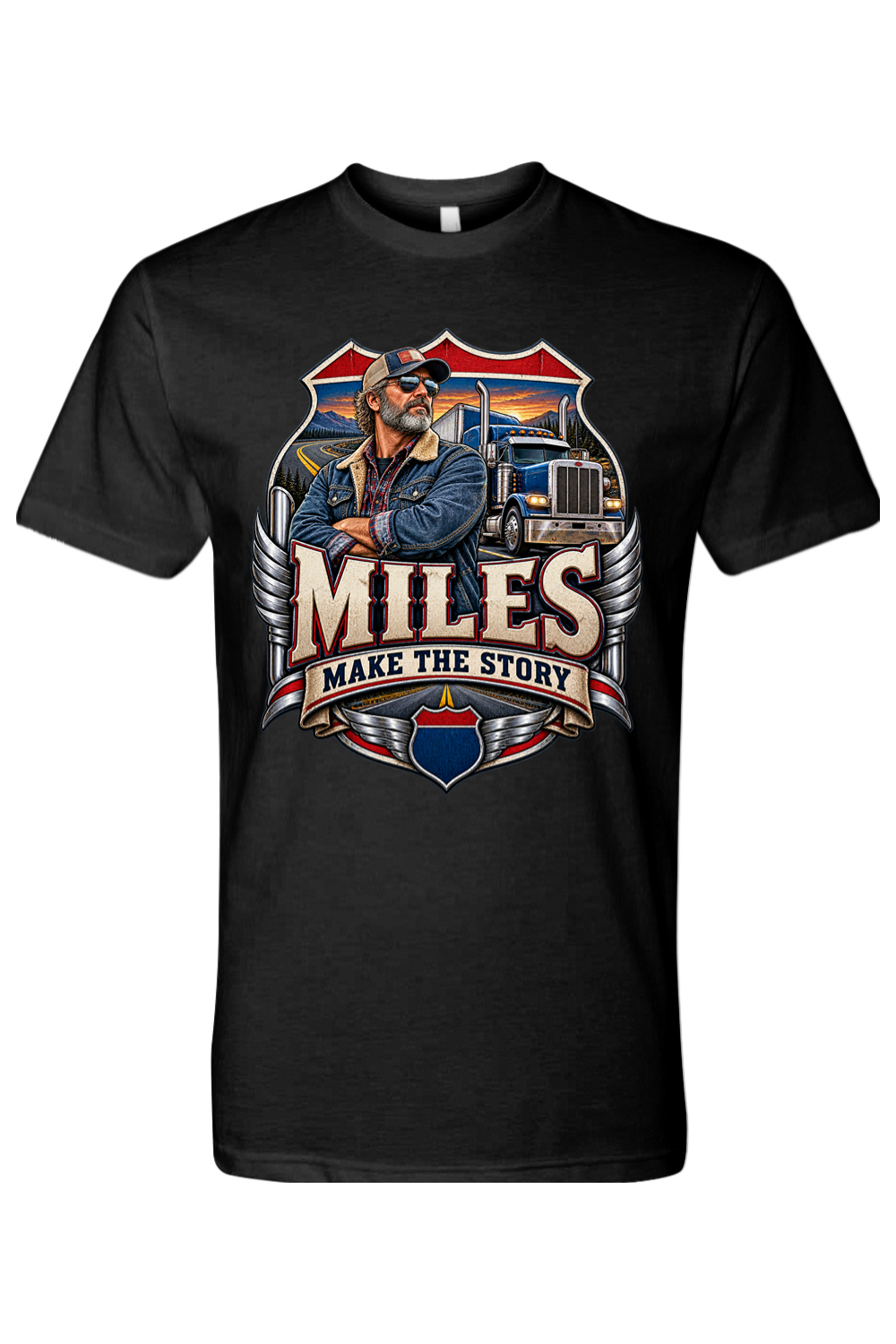 MILES MAKE THE STORY - T-Shirt 2