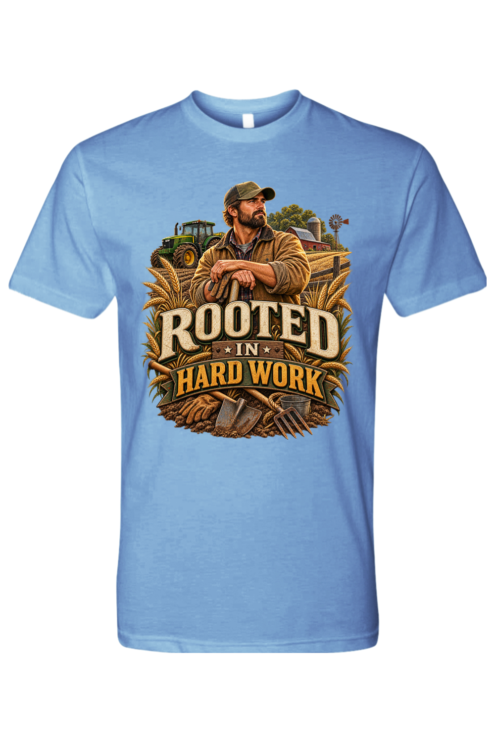 ROOTED IN HARD WORK - T-Shirt 7