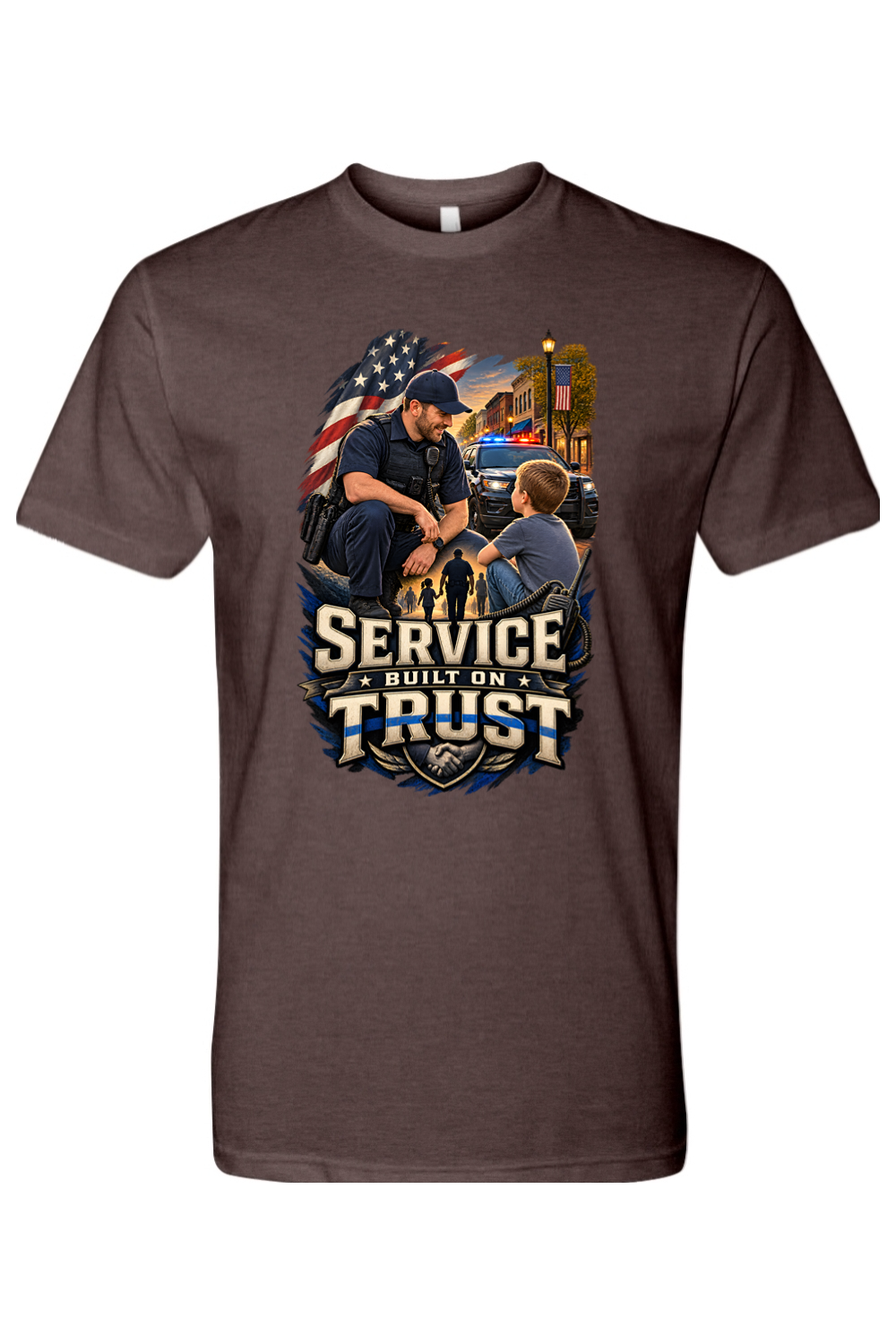 SERVICE BUILT ON TRUST - T-Shirt  4