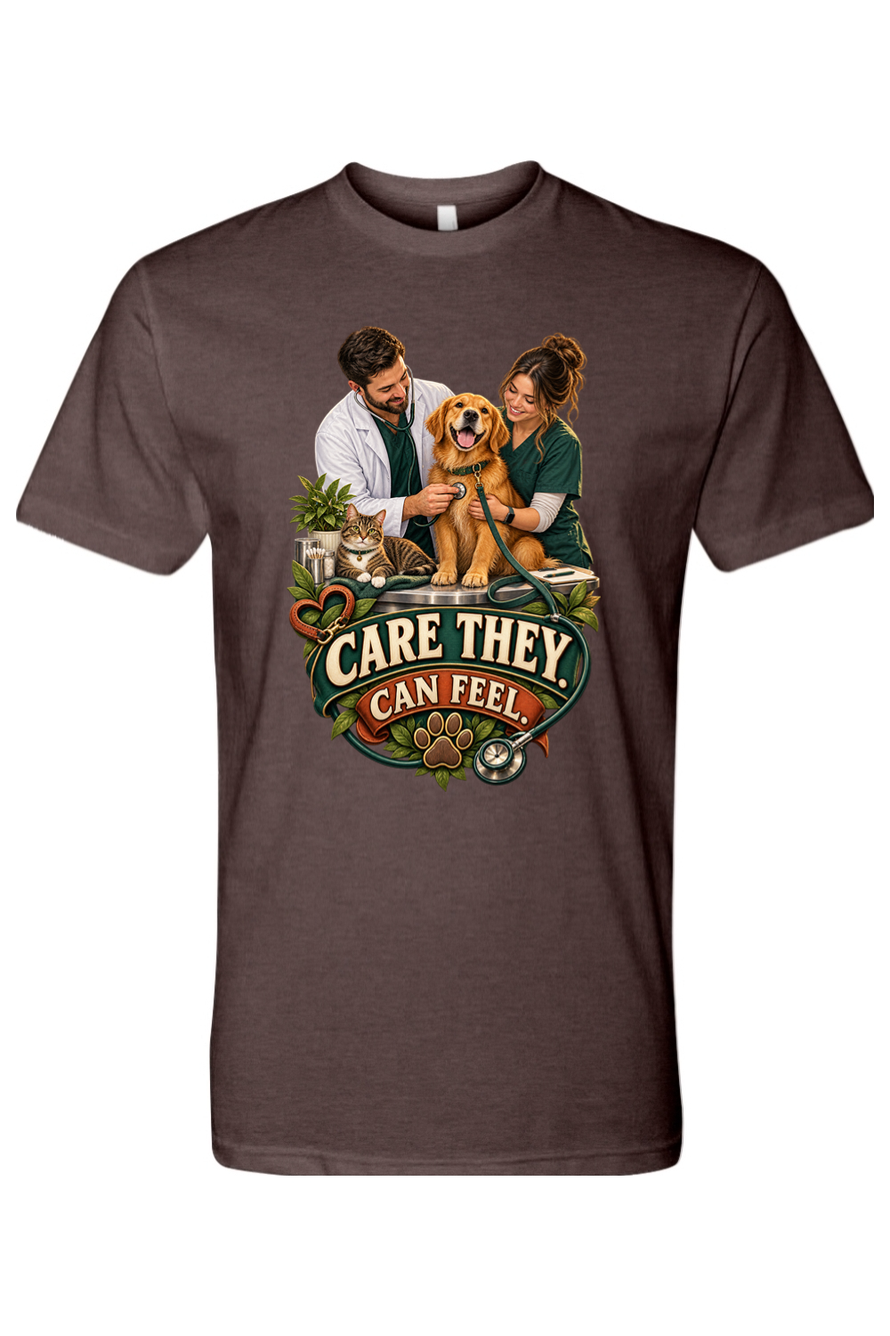 CARE THEY CAN FEEL - T-Shirt 4