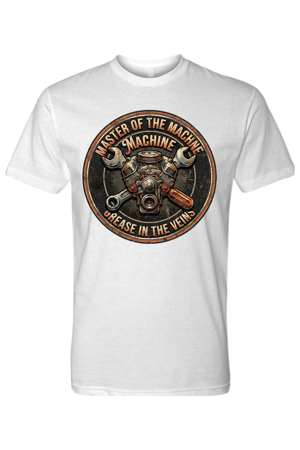 MASTER OF THE MACHINE - GREASE IN THE VEINS - T-Shirt