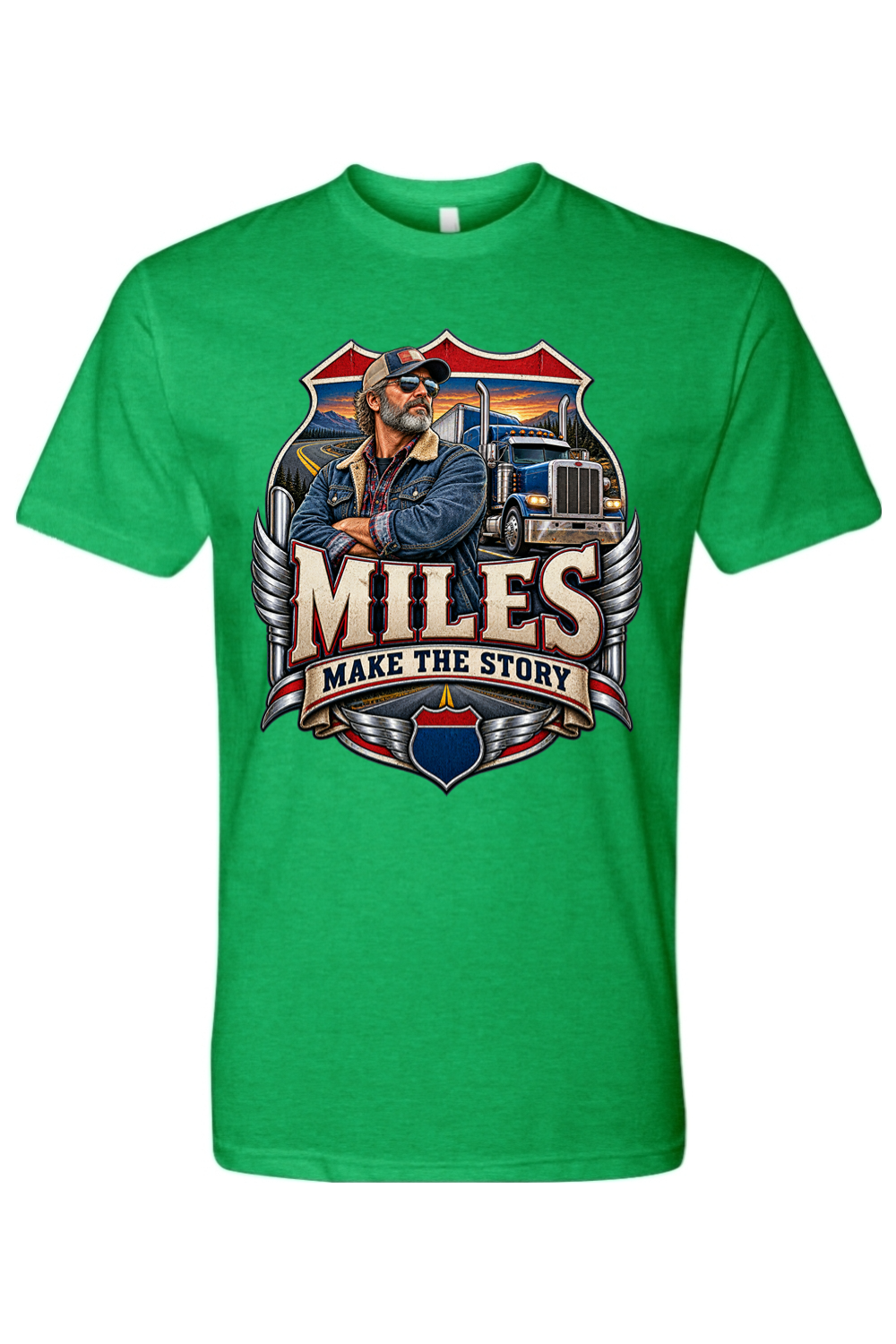 MILES MAKE THE STORY - T-Shirt 6