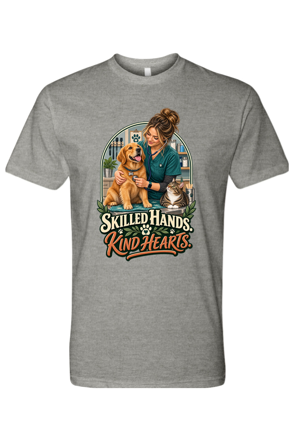 SKILLED HANDS. KIND HEARTS - T-Shirt 3