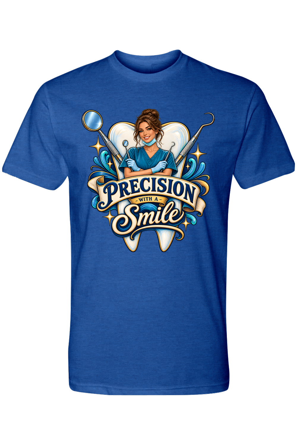 PRECISION WITH A SMILE - T-Shirt 9