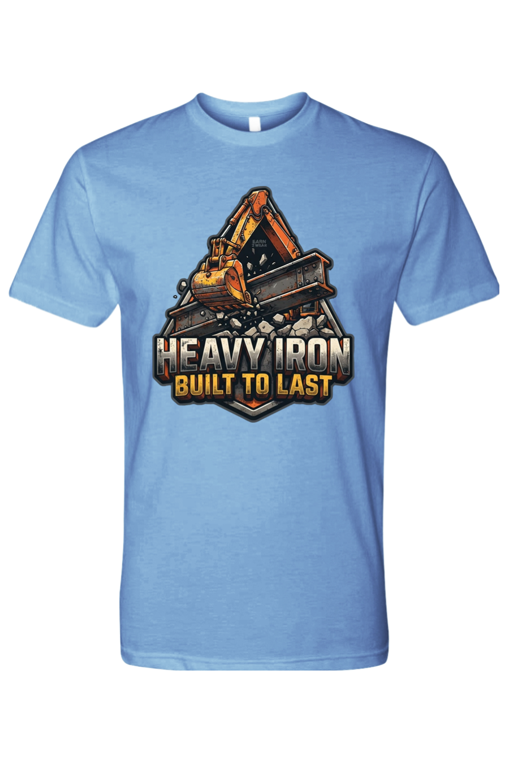 HEAVY IRON BUILT TO LAST - T-SHIRT 7
