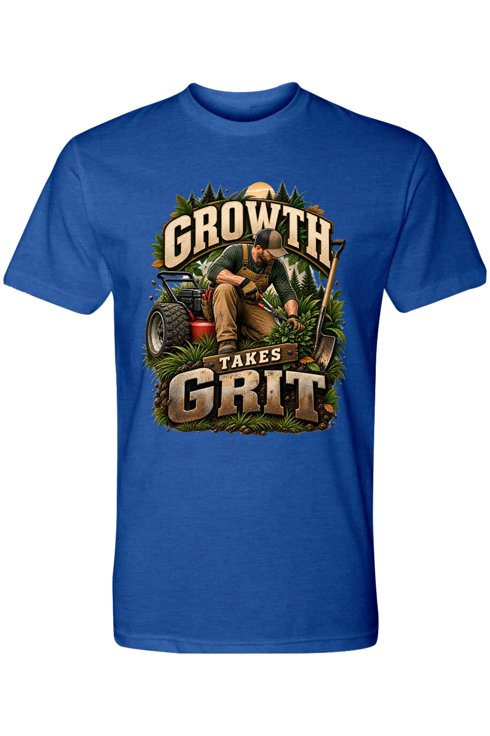 GROWTH TAKES GRIT - T-Shirt 10