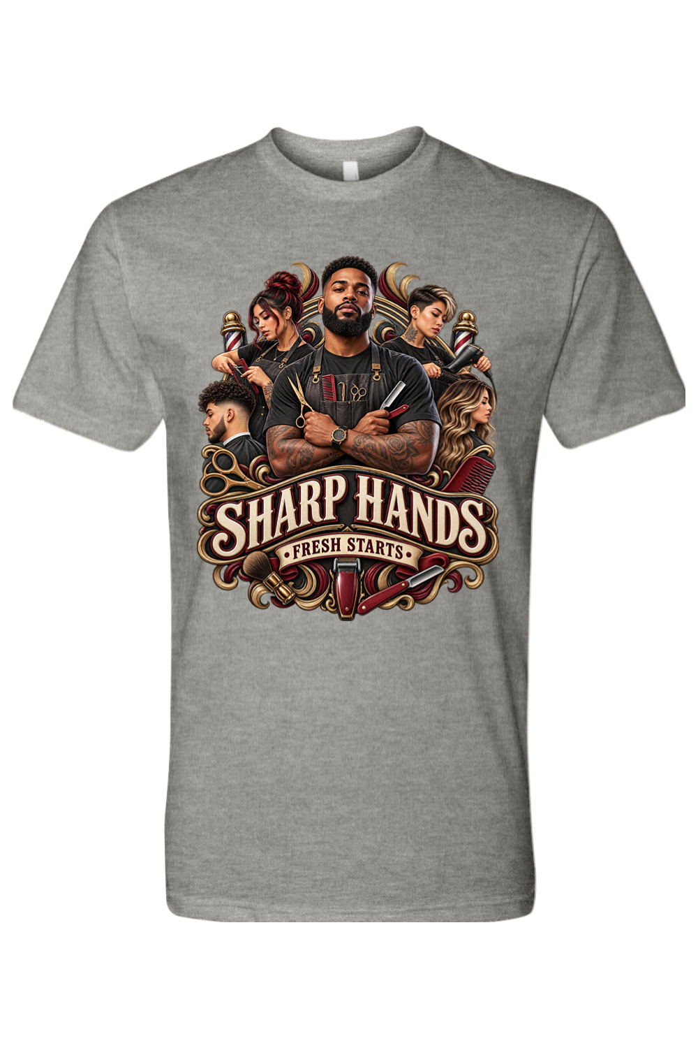 SHARP HANDS - FRESH STARTS - T-Shirt 4