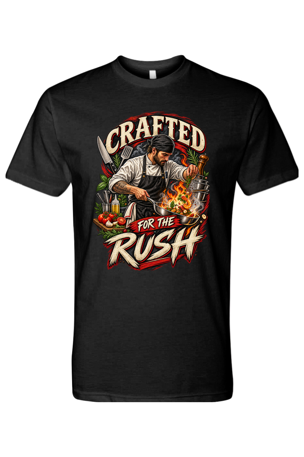 CRAFTED FOR THE RUSH - T-Shirt 2