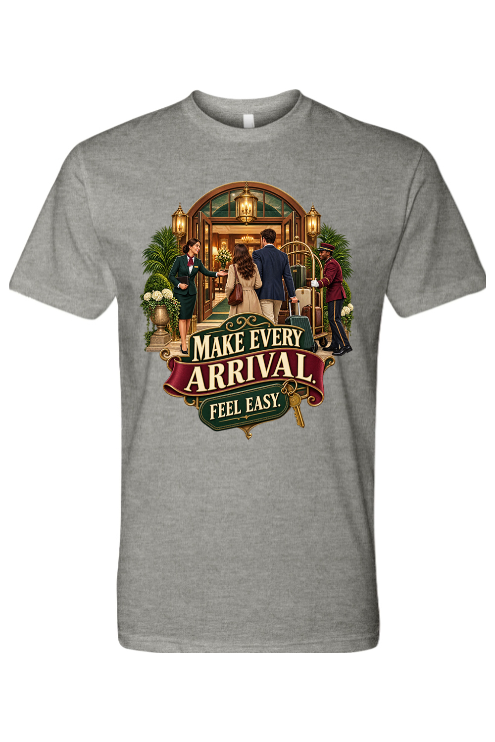 MAKE EVERY ARRIVAL FEEL EASY - T-Shirt 3