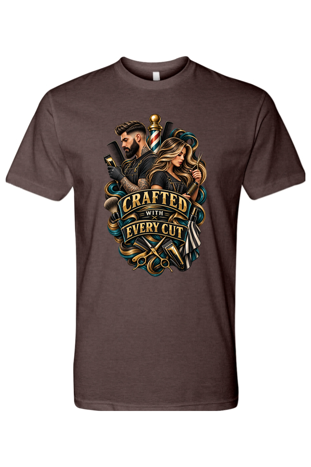 CRAFTED WITH EVERY CUT - T-Shirt 4