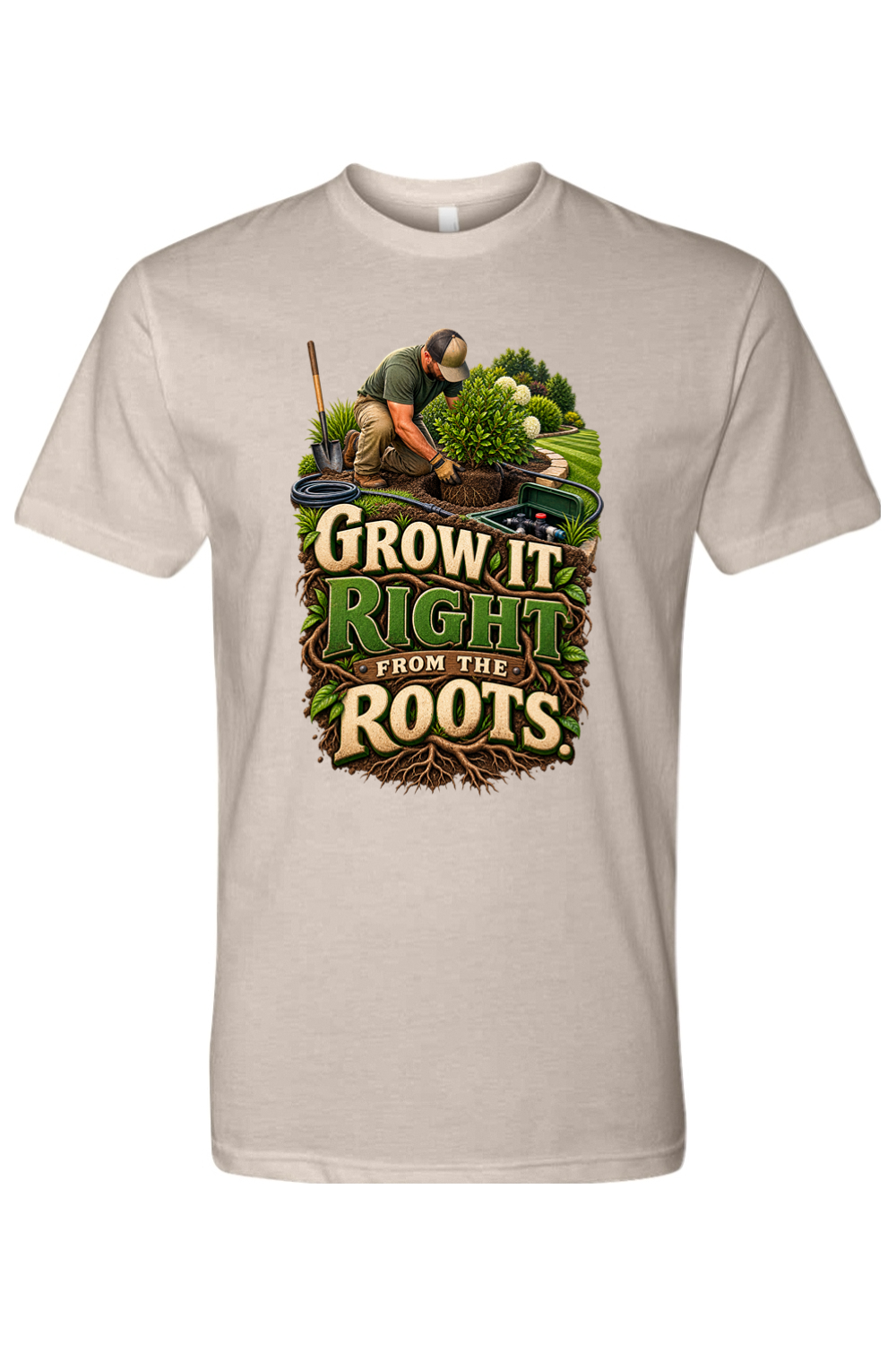 GROW IT RIGHT FROM THE ROOTS - T-Shirts 5