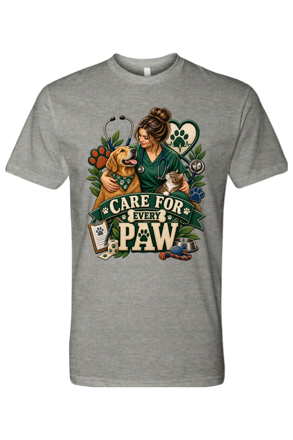 CARE FOR EVERY PAW - T-Shirt 4