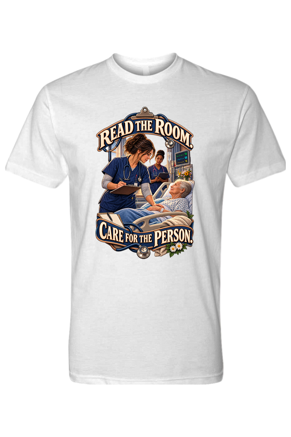 READ THE ROOM. CARE FOR THE PERSON - T-Shirt