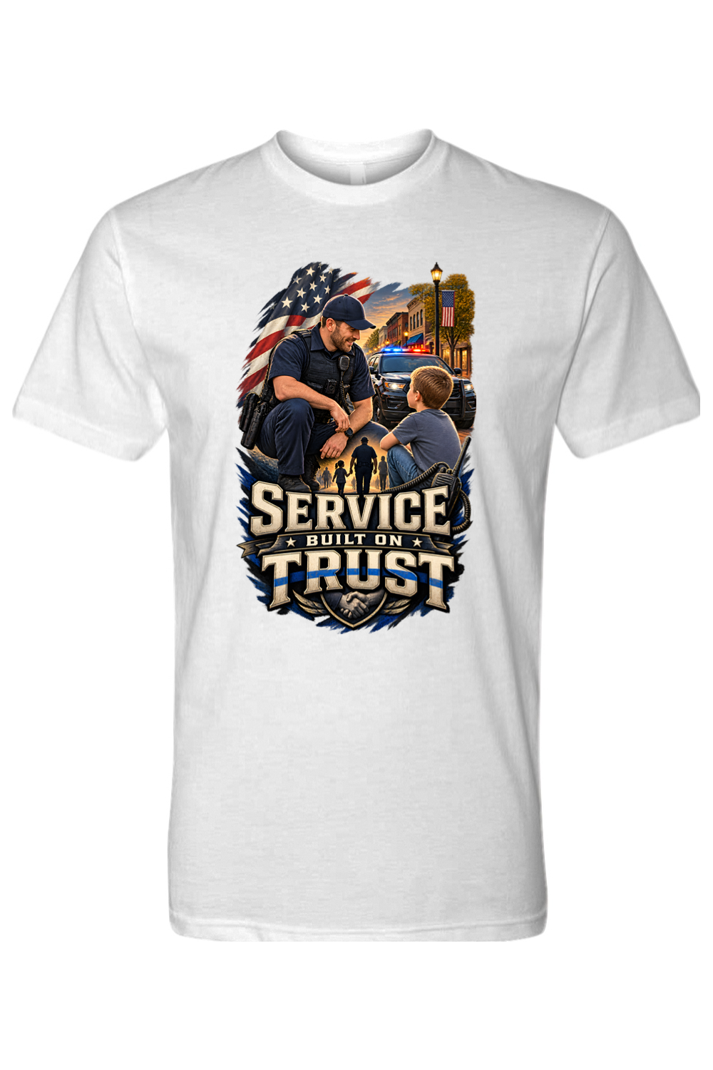 SERVICE BUILT ON TRUST - T-Shirt 