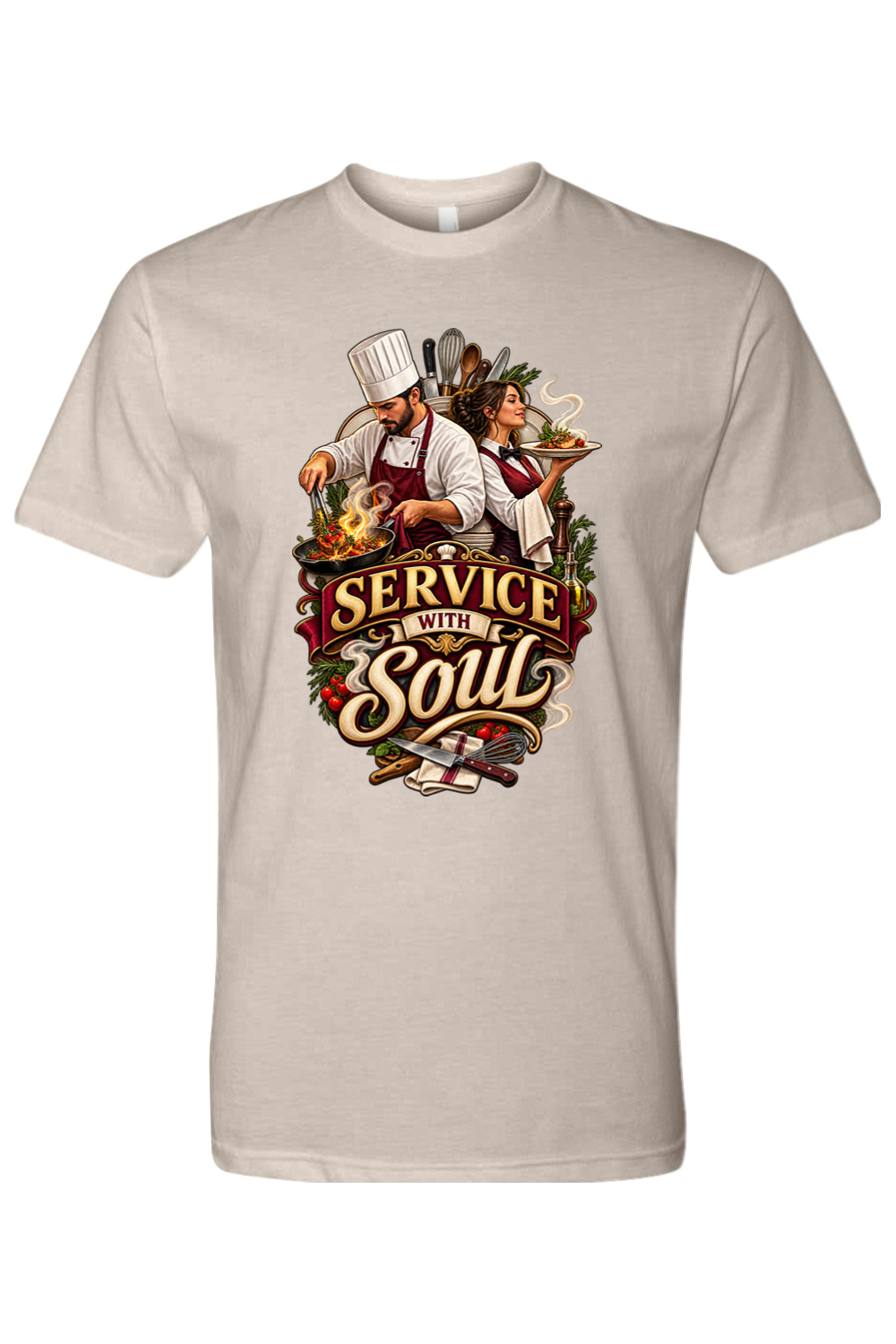 SERVICE WITH SOUL - T-Shirt 7
