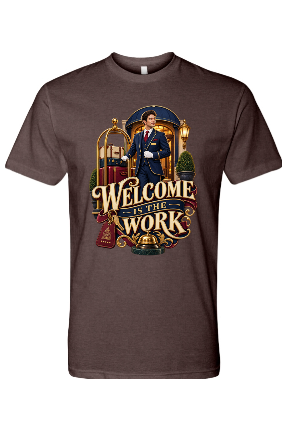 WELCOME IS THE WORK - T-Shirt 4