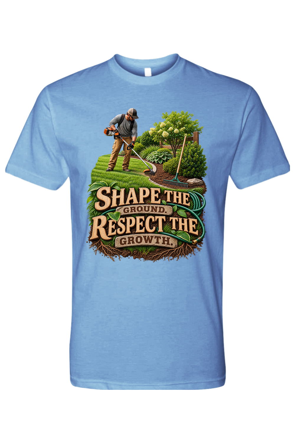 SHAPE THE GROUND - RESPECT THE GROWTH - T-Shirt 5