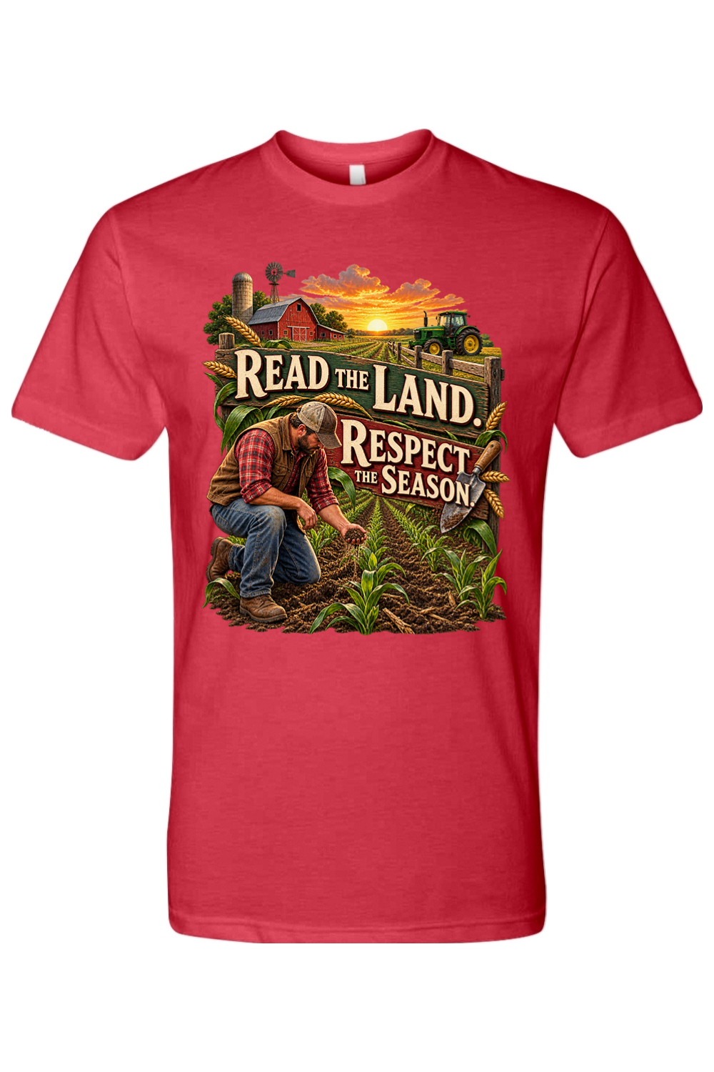 READ THE LAND - RESPECT THE SEASON - T-Shirt 6