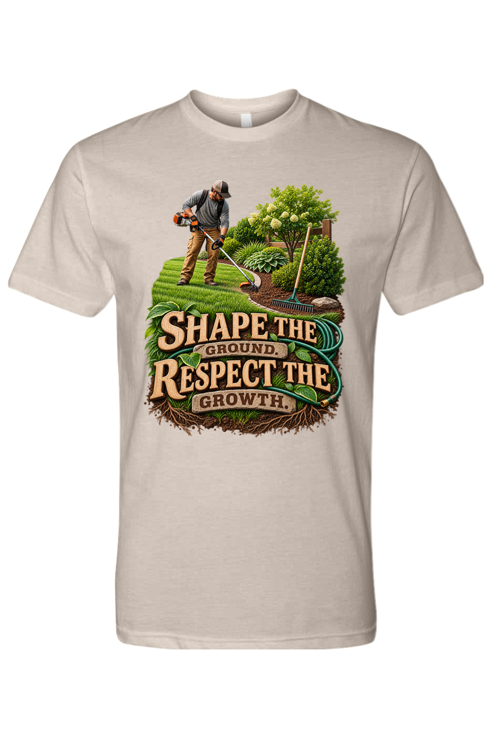 SHAPE THE GROUND - RESPECT THE GROWTH - T-Shirt 7