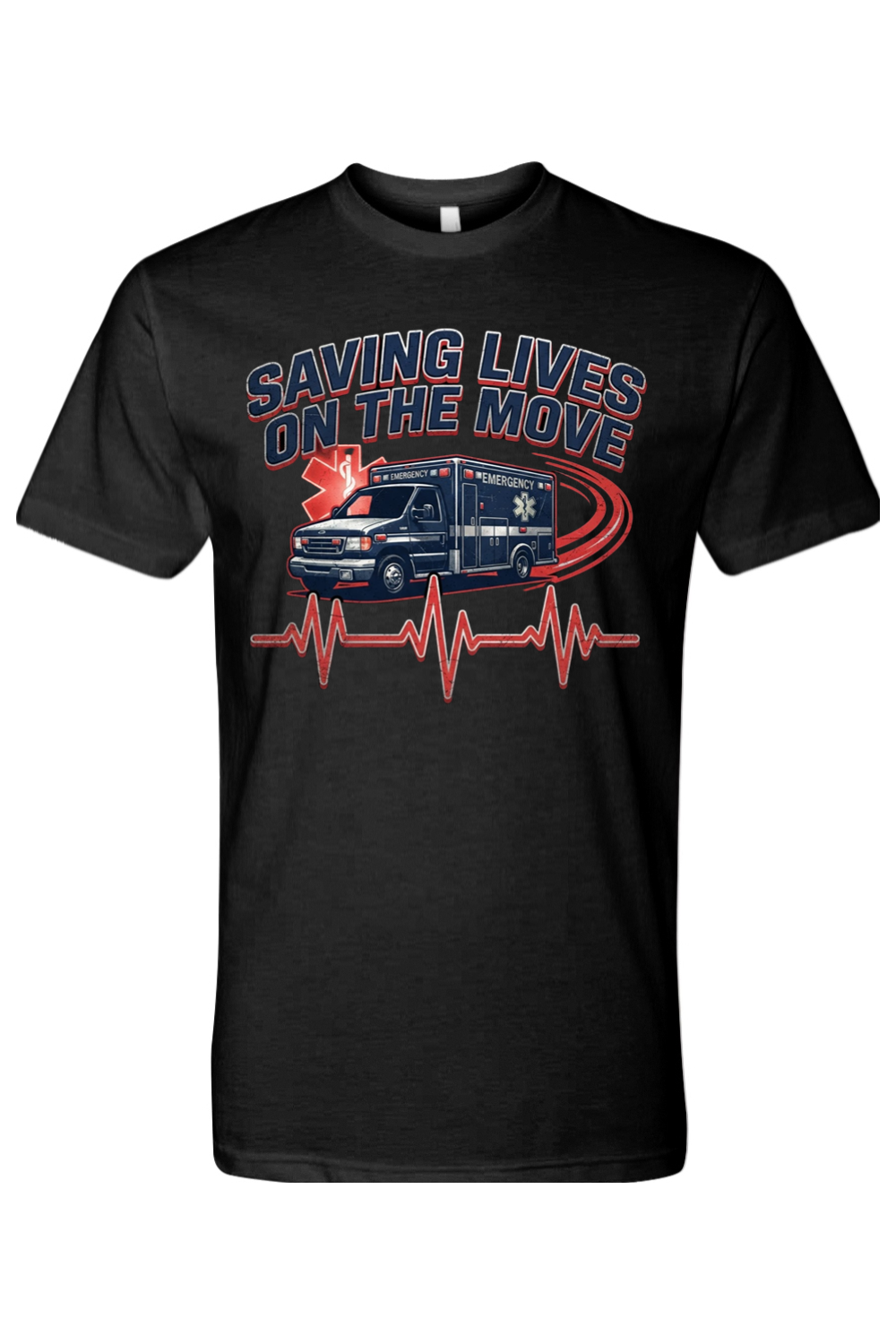 SAVING LIVES ON THE MOVE - T-Shirt 2