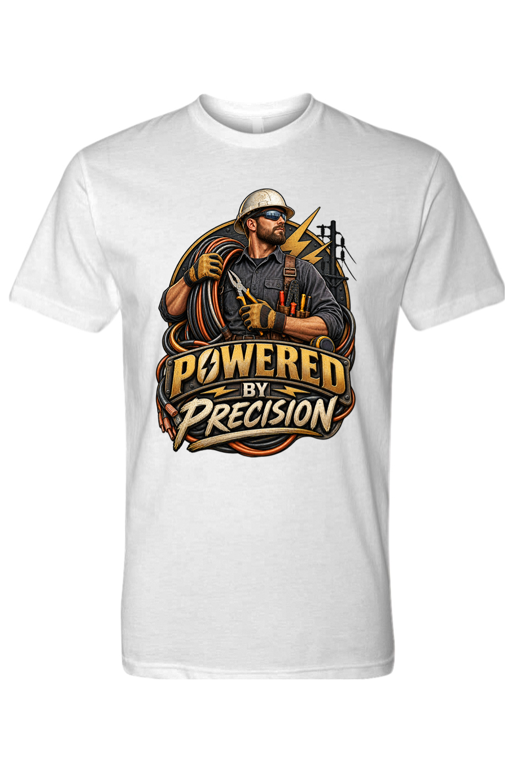 POWERED BY PRECISION - T-Shirt