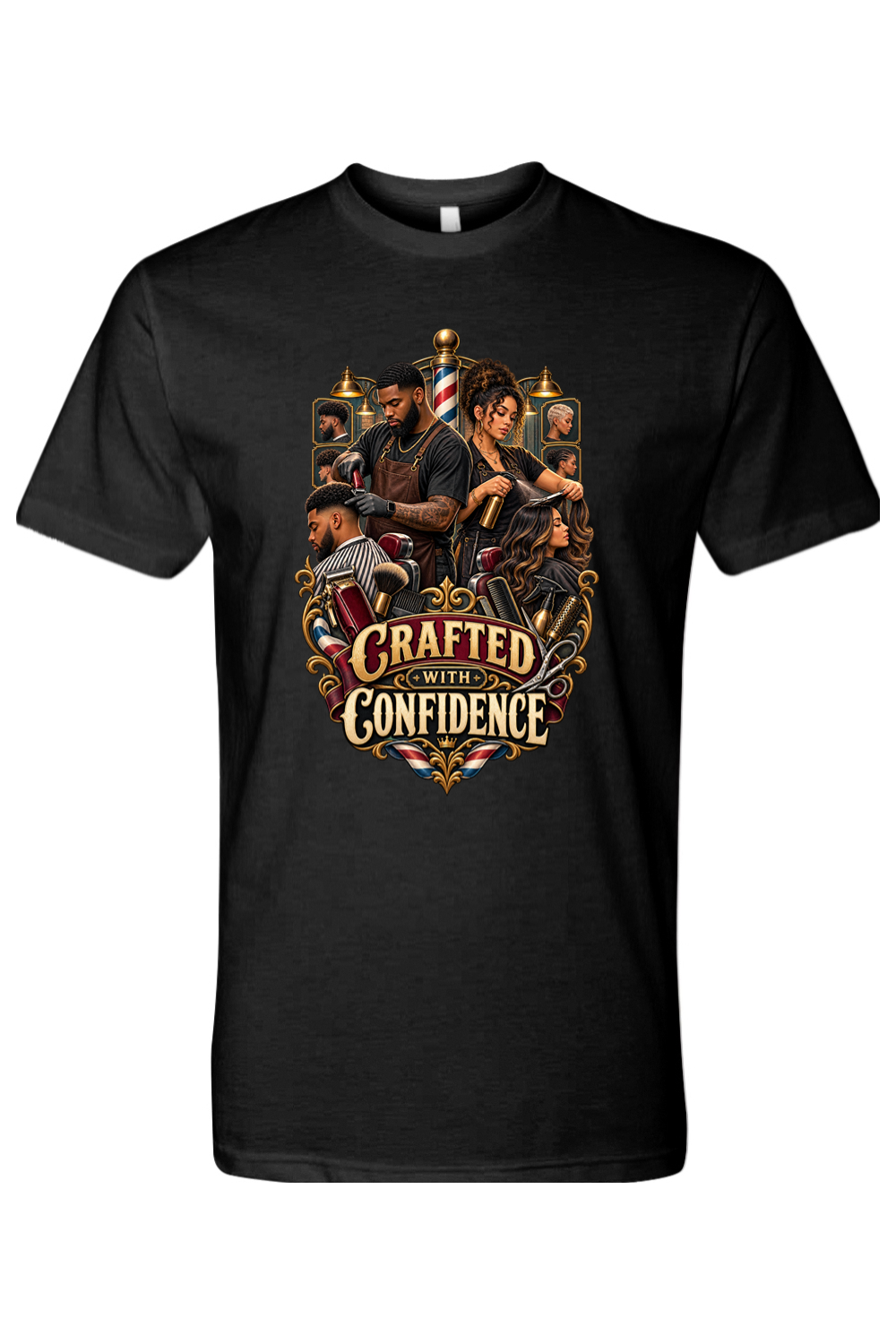 CRAFTED WITH CONFIDENCE - T-Shirt 2