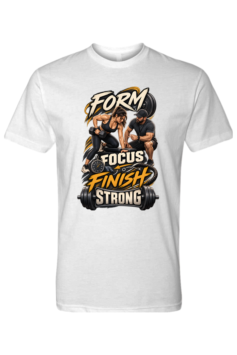 FORM FOCUS FINISH STRONG - T-Shirt 